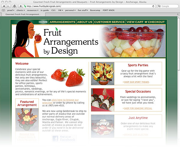 Fruit Arrangements by Design